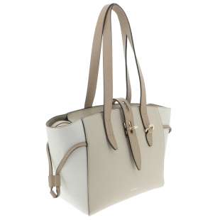 Furla Net S Tote 24 Fullmoon/Marshmallow/Greige WB00952 HSC000 1007 2257S 2