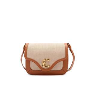 Coccinelle C-Me Canvas Small Natural/Cuir E1SUA150101_552