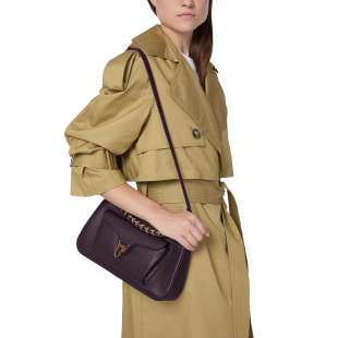 Coccinelle Beat Generation Medium Prune E1TFK120101V87 2