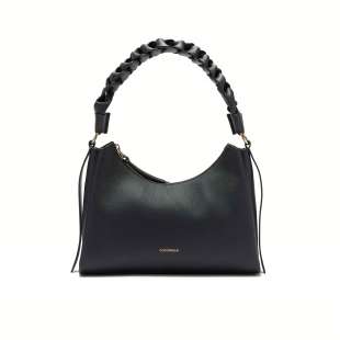 Coccinelle Boheme Small Noir/Cuir E1M50130301374