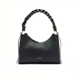 Coccinelle Boheme Small Noir/Cuir E1M50130301374