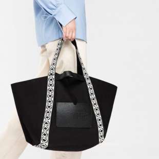 Coccinelle C-Bounce Canvas Multi Noir E1SXG110101_M25 2