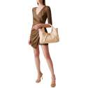 Borbonese Cortina Medium Light Cuir 923934455Y92