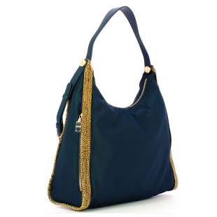 Borbonese New Orbit Medium Blu Prussia/OP Naturale 924179AQ3J07 2
