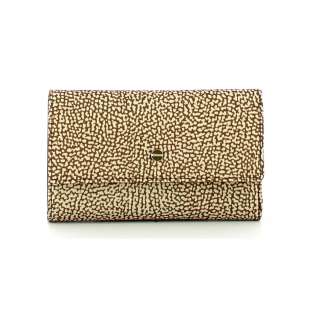 Borbonese Medium Rfid Beige/Marrone 930115I15994