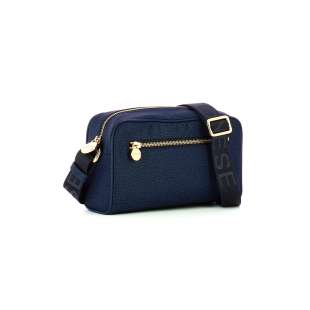 Borbonese Small Jet Camera Bag Blu 934115I15891 2