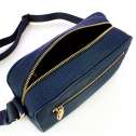 Borbonese Small Jet Camera Bag Blu 934115I15891