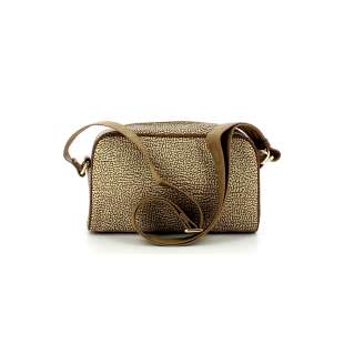 Borbonese Small Jet Camera Bag Beige/Marrone 934115I15994 2