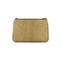 Borbonese Small Crossbody Bag made of Recycled Nylon Beige/Marrone 934119I15994