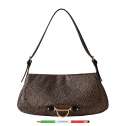Borbonese Hobo Capri Medium OP Natural/Black 923402I15X11