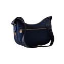Borbonese Luna Bag Small Blu 934107I15891