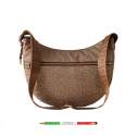 Borbonese Luna Bag Medium Beige/Marrone 934108I15994