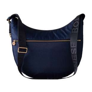 Borbonese Luna Medium Blu 934109I15891