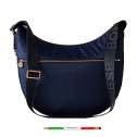Borbonese Luna Medium Blu 934109I15891