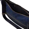 Borbonese Luna Medium Blu 934109I15891