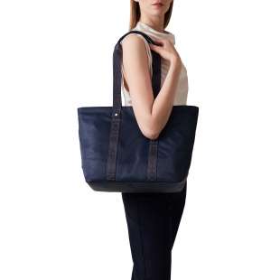 Borbonese Medium Eco Line Blu 934133I15891 2