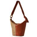 Borbonese Secchiello Sunset Medium Terracotta/OP Naturale 923812AU5J10