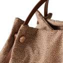 Borbonese Shopper New Orbit Large Beige/Marrone 924177AH1994