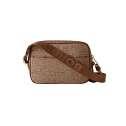 Borbonese Camera Case Small Beige/Marrone 934134I15994