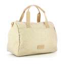 Borbonese Bauletto Medium Beige 224070J47E72