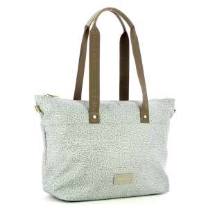 Borbonese Shopper Large Grigio/Chiaro/Grigio 224084J47C08 2