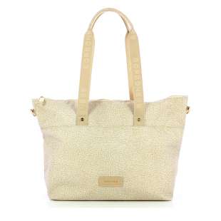 Borbonese Shopper Large Beige 224084J47E72