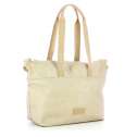 Borbonese Shopper Large Beige 224084J47E72