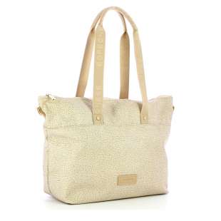 Borbonese Shopper Large Beige 224084J47E72 2