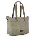 Borbonese Shopper Large Tortora/Marrone 224084J47U66