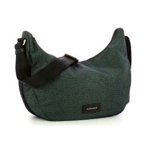 Borbonese Luna Bag Medium Peltro 224078J47148 2
