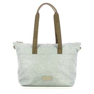 Borbonese Shopper Large Grigio/Chiaro/Grigio 224084J47C08