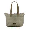 Borbonese Shopper Large Tortora/Marrone 224084J47U66