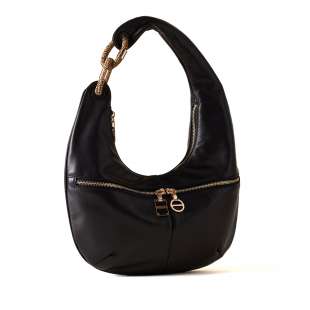 Borbonese Hobo Bag Infinite Medium Nero/OP Naturale 913941AR1X80 2