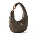 Borbonese Hobo Bag Infinite Medium Clay/Grey/OP Naturale 913941AR1Z76