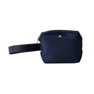 Borbonese Cosmetic Case Classica Small Blu 932025I15891