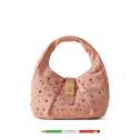 Borbonese Cortina Small Swarovski Blush 923937AT3533