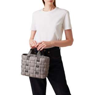 Borbonese Borsa a mano Strapcycle Clay Grey 924524X95Z54 2