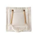 Borbonese Borsa a spalla Reverse Medium Chantilly Cream 924674F29Z61