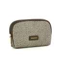 Borbonese Beauty Case Medium Tortora/Marrone 220358J47U66