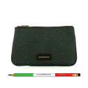 Borbonese Bustina Piatta Tortora/Marrone 220363J47148