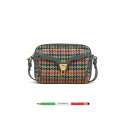Coccinelle Beat Pied de Poule Small Multicolor Kale Green E1POH150201 504