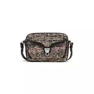 Coccinelle Beat Pixel Bouclè Small Multicolor Pulp Pink/Noir E1POP150201 979