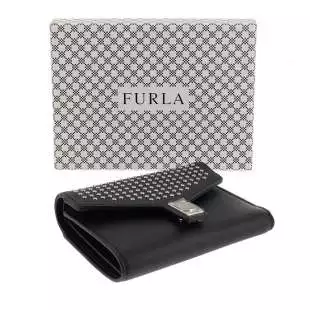 Furla Tortona S Tri-Fold Onyx 1014076 2