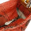 Sem Vaccaro Pitone Cuoio Corallo 502