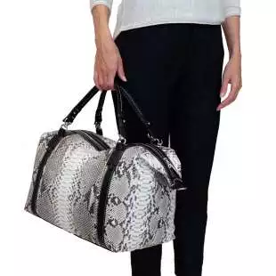 Sem Vaccaro Pitone Bianco/Nero 606 2
