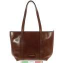 The Bridge Shopper Vittoria Marrone/Oro 04201001 14