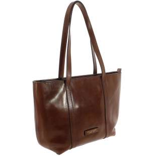 The Bridge Shopper Vittoria Marrone/Oro 04201001 14 2