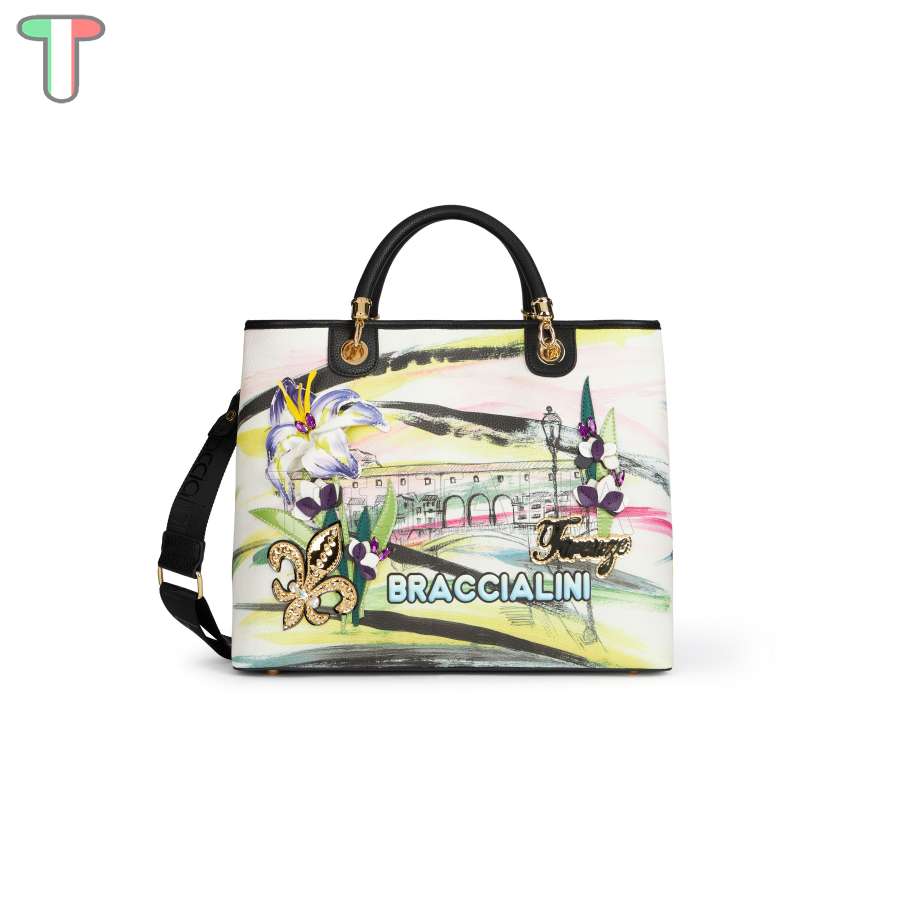 Braccialini Florence Postcards B17871-YY-818