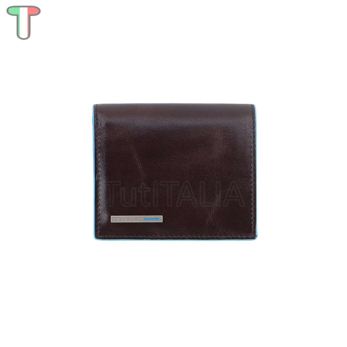 Piquadro PP1518B2 / MO Blue Square credit card holder | TutITALIA