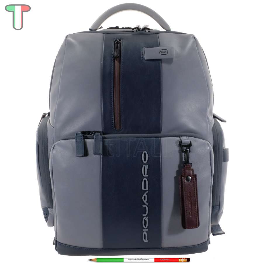 Piquadro CA4550UB00BM / GRBO BagMotic backpack | TutITALIA